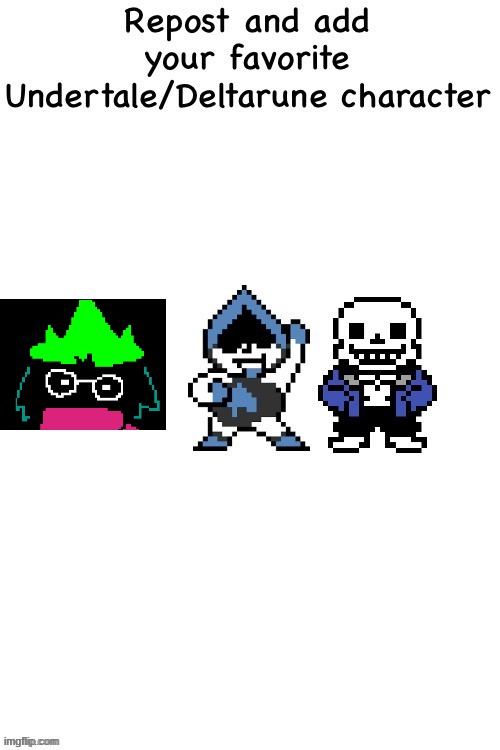 image tagged in repost,undertale,deltarune | made w/ Imgflip meme maker