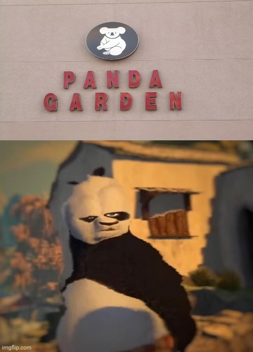 Koala Garden | image tagged in drunk kung fu panda,you had one job,memes,reposts,repost,meme | made w/ Imgflip meme maker