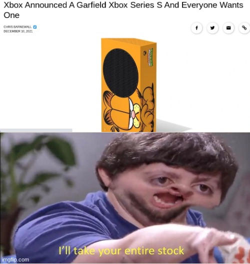 i like garfield | made w/ Imgflip meme maker