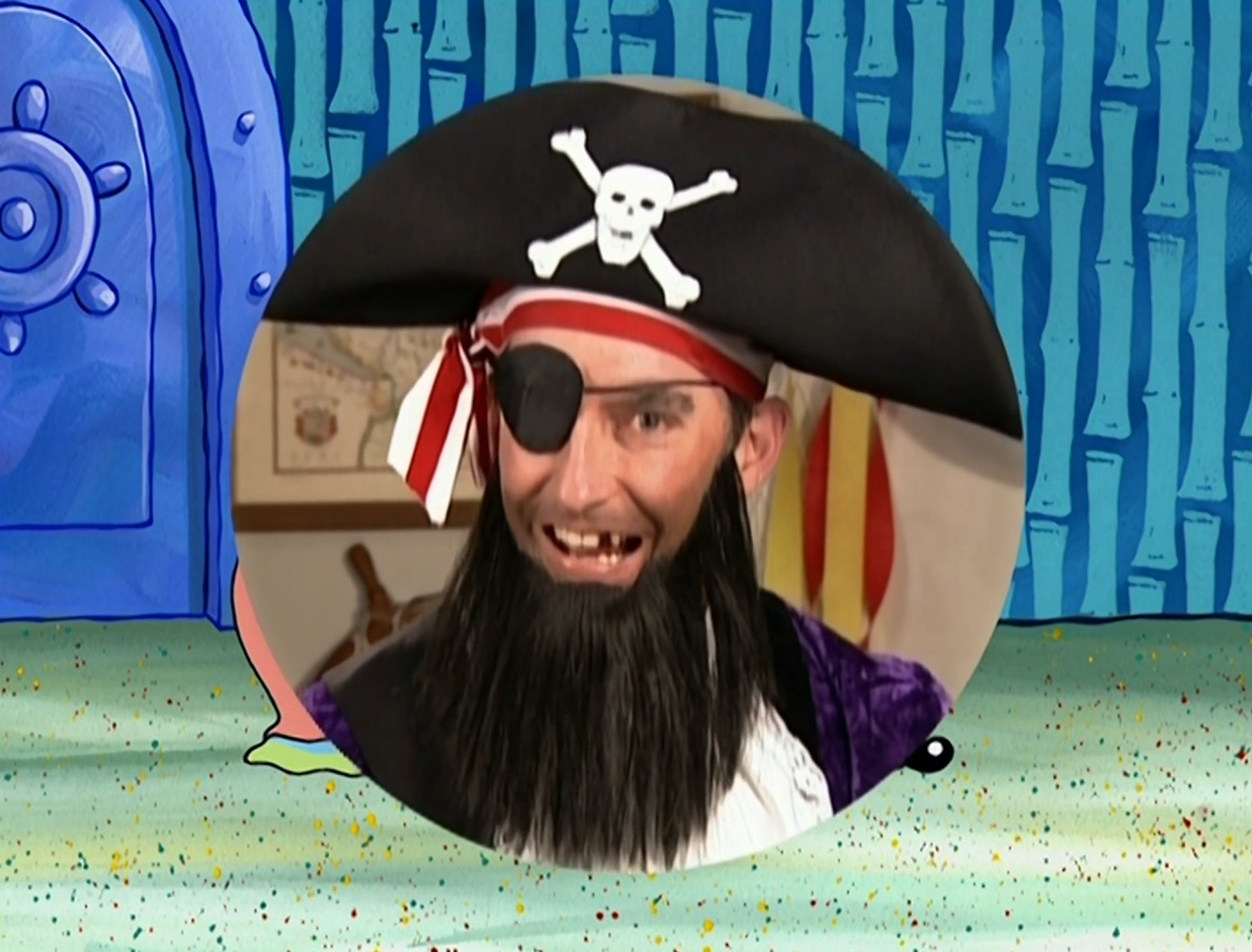 Patchy the Pirate Blank Meme Template