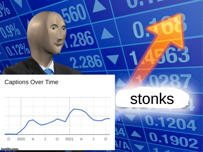 clever title | stonks | image tagged in empty stonks | made w/ Imgflip meme maker