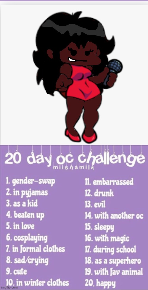 20 day oc challenge | image tagged in 20 day oc challenge | made w/ Imgflip meme maker