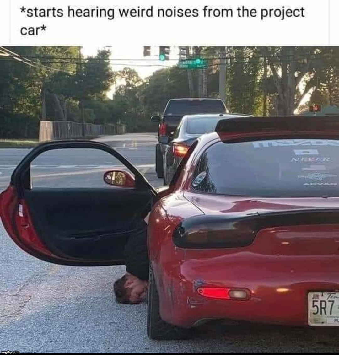 "da hell is going on with this RX-7?" | made w/ Imgflip meme maker