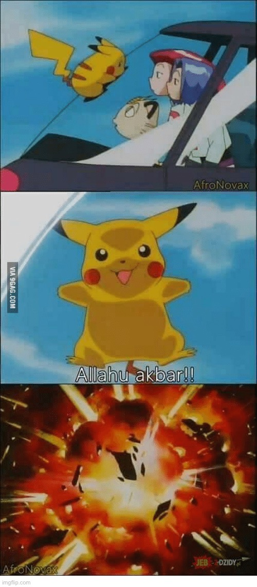 Pikachu vs team rocket | image tagged in pikachu vs team rocket | made w/ Imgflip meme maker