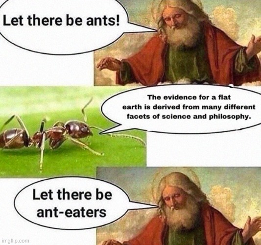 let there be ant eaters | image tagged in let there be ant eaters | made w/ Imgflip meme maker