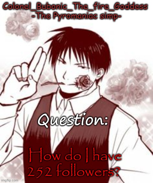 Like how? | Question:; How do I have 252 followers? | image tagged in yes a new temp stfu | made w/ Imgflip meme maker