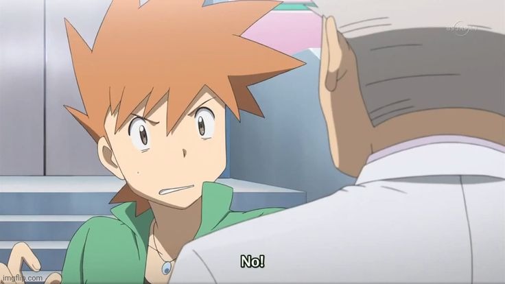 No! | image tagged in no | made w/ Imgflip meme maker