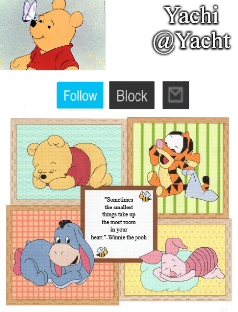 Yachi's Winnie temp Blank Meme Template