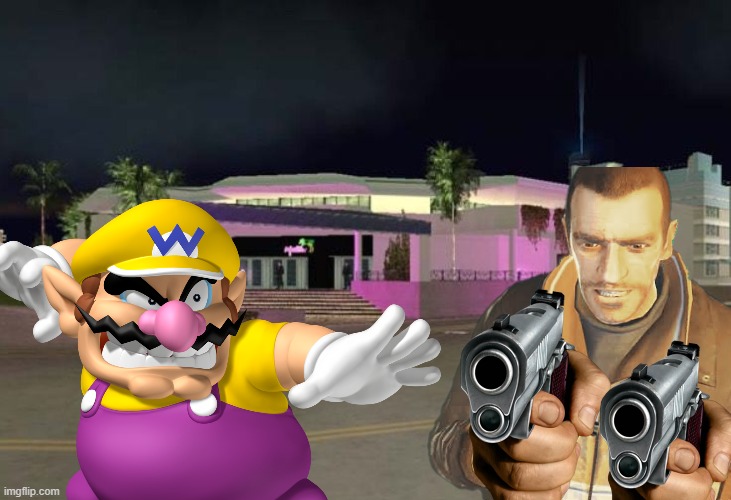 wario dies by niko from grand theft auto 4 while he trys to go in the malibu strip club.mp3 | image tagged in wario,wario dies,grand theft auto,memes,niko bellic | made w/ Imgflip meme maker