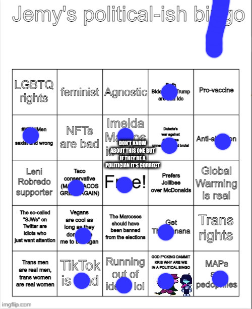 DON'T KNOW ABOUT THIS ONE BUT IF THEY'RE A POLITICIAN IT'S CORRECT | made w/ Imgflip meme maker