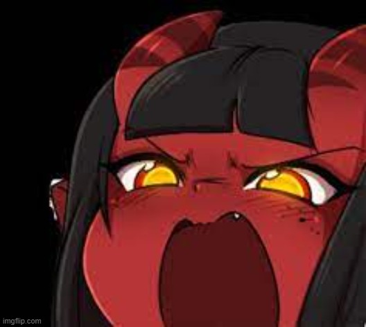 Meru screaming | image tagged in meru screaming | made w/ Imgflip meme maker