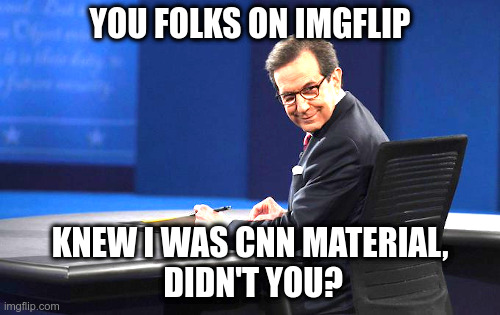 Hey, Chris, don't let the door hit you on the way out! | image tagged in chris wallace,fox news,cnn,mainstream media,fake news | made w/ Imgflip meme maker