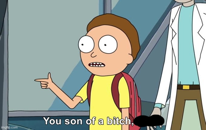 Morty I'm in | image tagged in morty i'm in | made w/ Imgflip meme maker