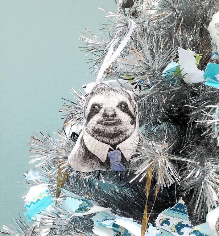 Sloth ornament | image tagged in sloth ornament | made w/ Imgflip meme maker