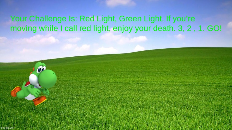 Squid Games S1: Starting Red Light, Green Light................. | made w/ Imgflip meme maker