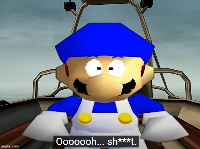 SMG4 oooohh sh**t | image tagged in smg4 oooohh sh t | made w/ Imgflip meme maker