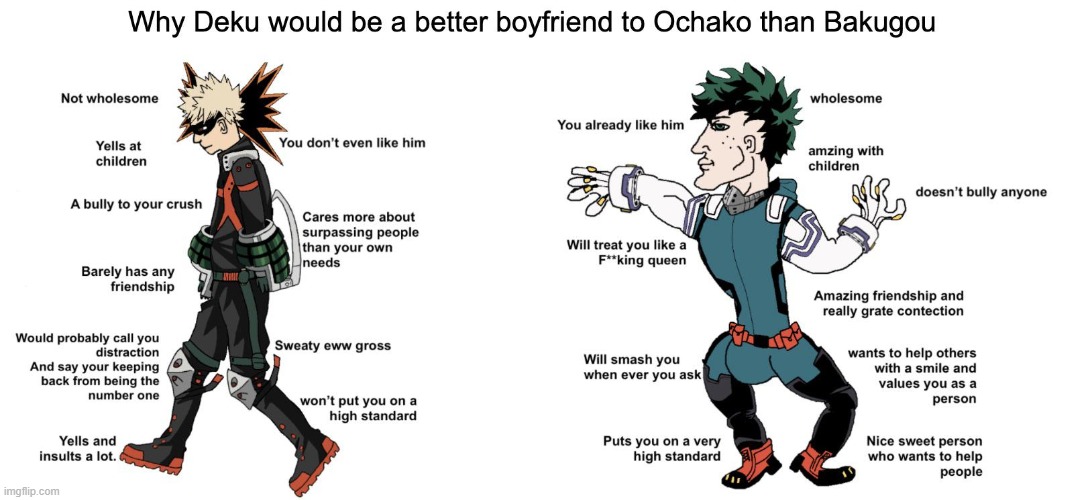 I could already imagine that Mina made this and sent it to Uraraka | made w/ Imgflip meme maker