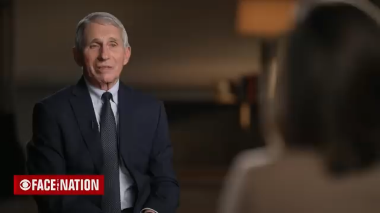 Fauci Face The Nation Blank Meme Template