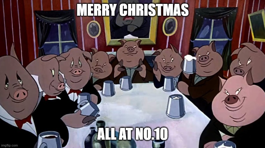 Merry Christmas No.10 |  MERRY CHRISTMAS; ALL AT NO.10 | image tagged in satire,funny,christmas,government corruption | made w/ Imgflip meme maker