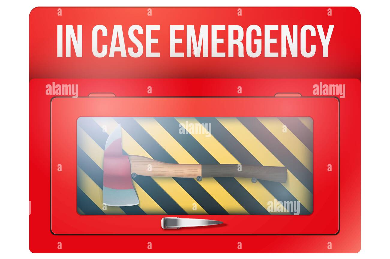 High Quality In case of emergency Blank Meme Template