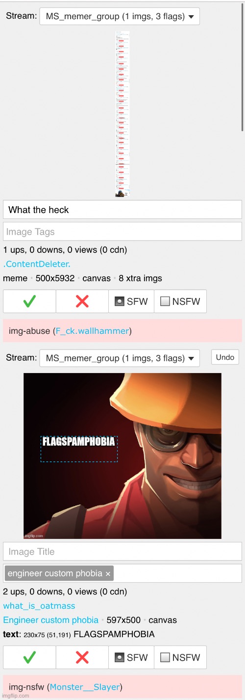 Damn I didn’t know these were nsfw, my bad, next time mark them | made w/ Imgflip meme maker