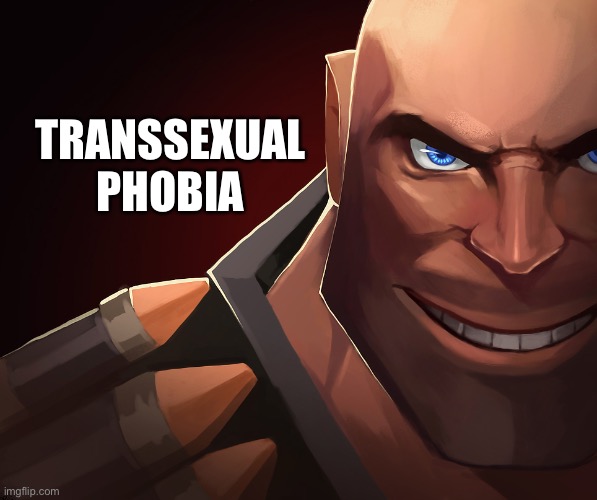 OhHhH | TRANSSEXUAL PHOBIA | image tagged in heavy custom phobia | made w/ Imgflip meme maker