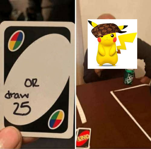 Detective Pikachu draw 25 Blank Meme Template