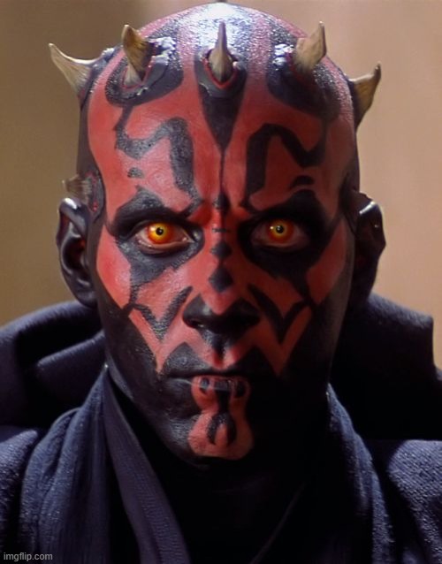 image tagged in memes,darth maul | made w/ Imgflip meme maker