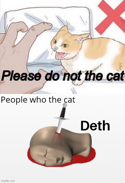 DONT DO THE CAT!!! | image tagged in woman yelling at smudge the cat | made w/ Imgflip meme maker