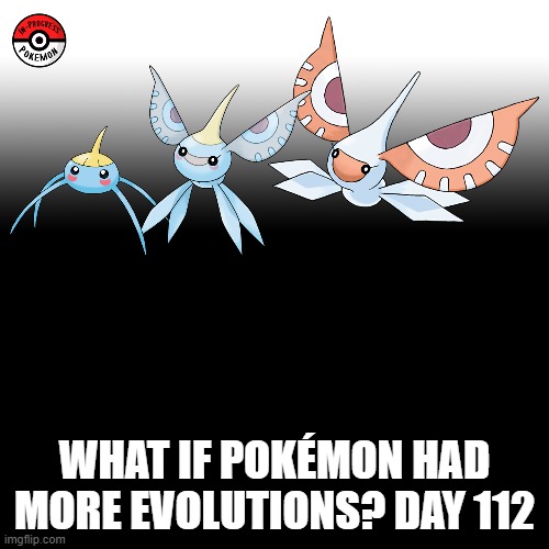 Check the tags Pokemon more evolutions for each new one. | WHAT IF POKÉMON HAD MORE EVOLUTIONS? DAY 112 | image tagged in memes,blank transparent square,pokemon more evolutions,surskit,pokemon,why are you reading this | made w/ Imgflip meme maker