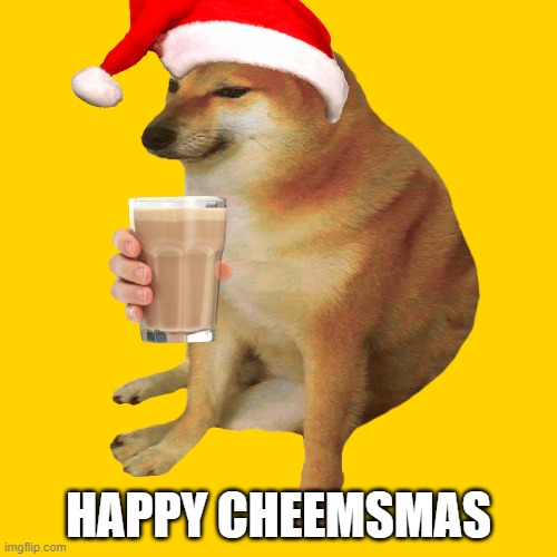 cristmas | HAPPY CHEEMSMAS | image tagged in cheems | made w/ Imgflip meme maker