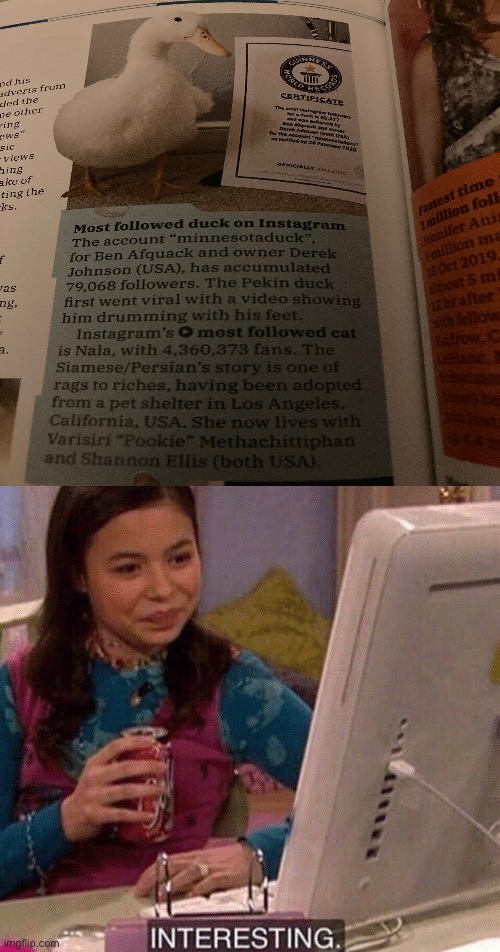 Lol | image tagged in icarly interesting | made w/ Imgflip meme maker