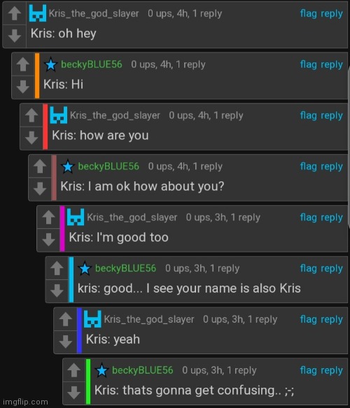 *laughs in kris deltarune* | made w/ Imgflip meme maker