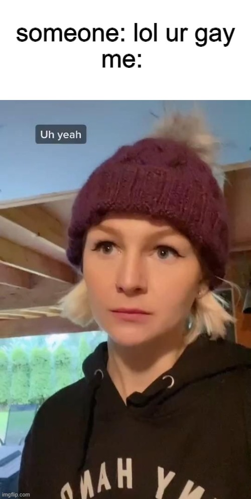 haters gonna hate hate hate | someone: lol ur gay
me: | made w/ Imgflip meme maker