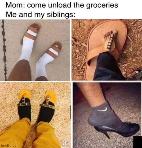 image tagged in memes,groceries,siblings,mom | made w/ Imgflip meme maker
