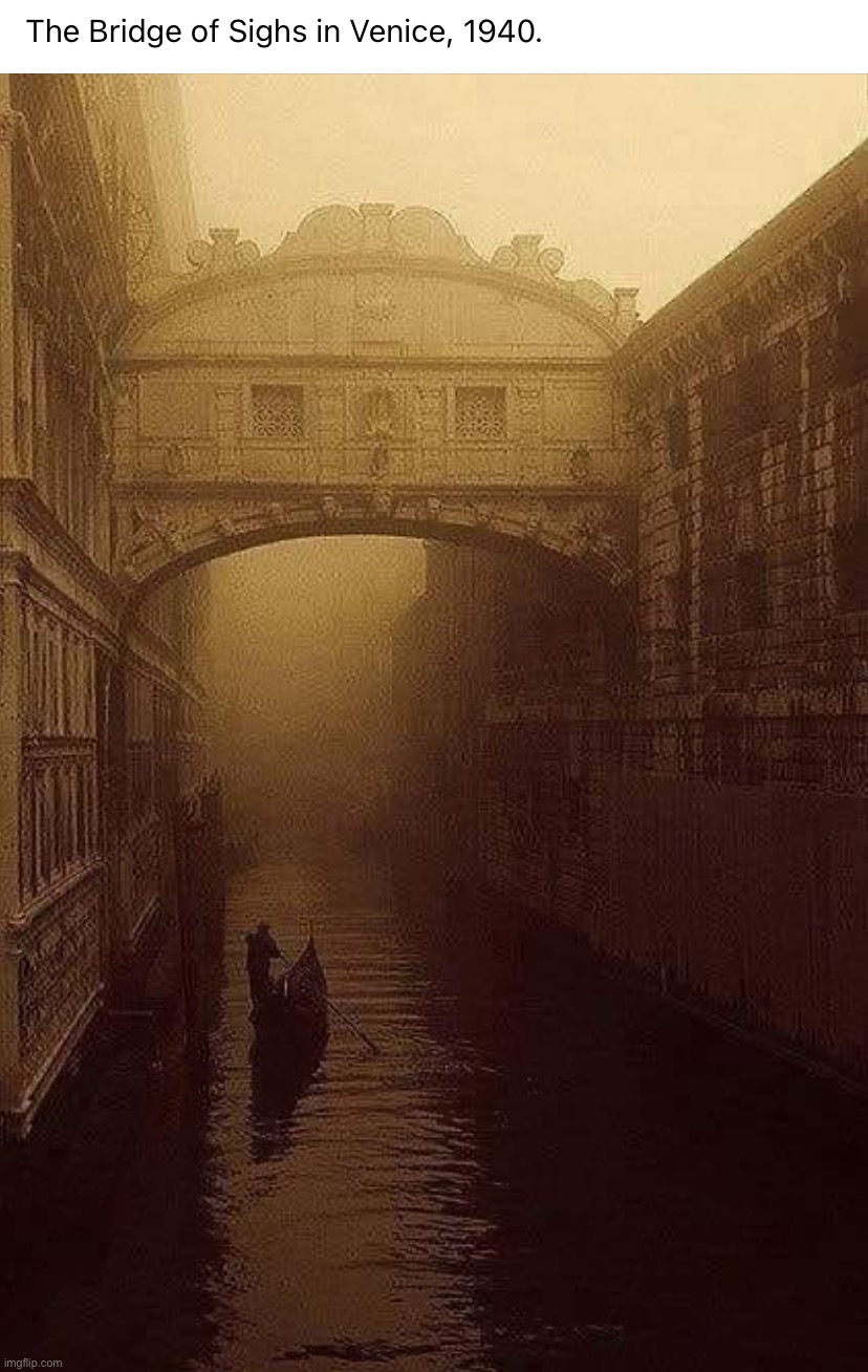 Venice 1940 | image tagged in venice 1940 | made w/ Imgflip meme maker