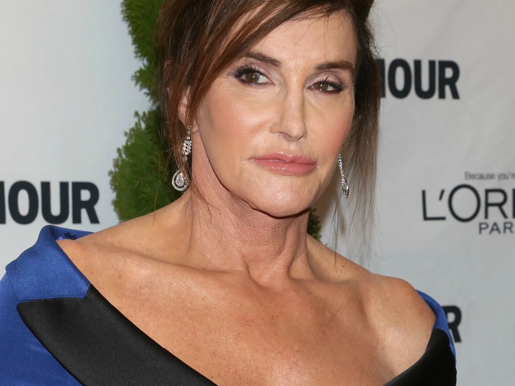 Bruce Jenner, Woman of the Year Blank Meme Template