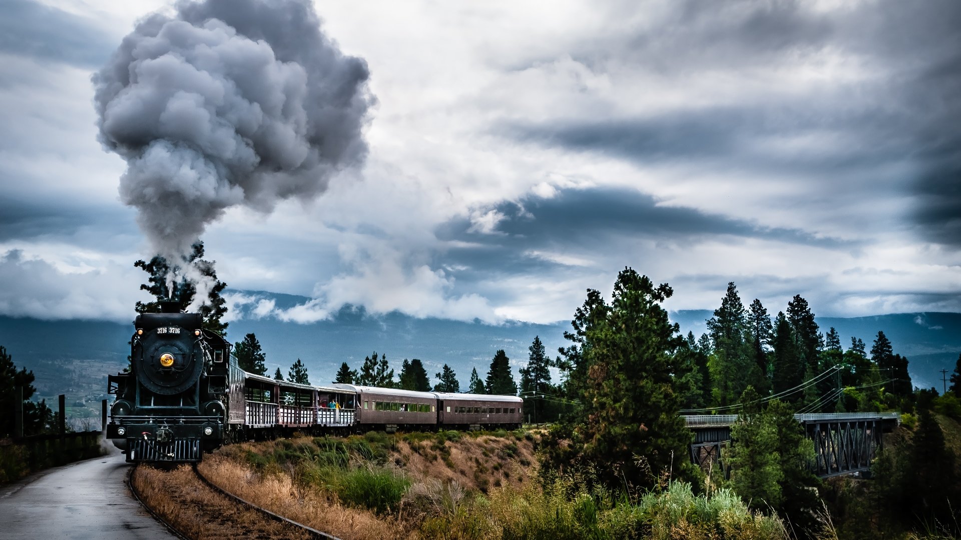 steam train Blank Meme Template