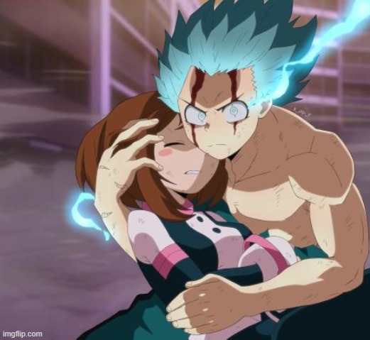 deku saves ochaco | image tagged in deku saves ochaco | made w/ Imgflip meme maker