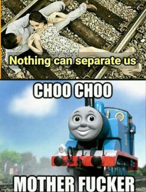 High Quality CHOO CHOO Blank Meme Template