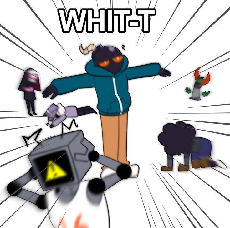 WHITTY T-POSE Blank Meme Template