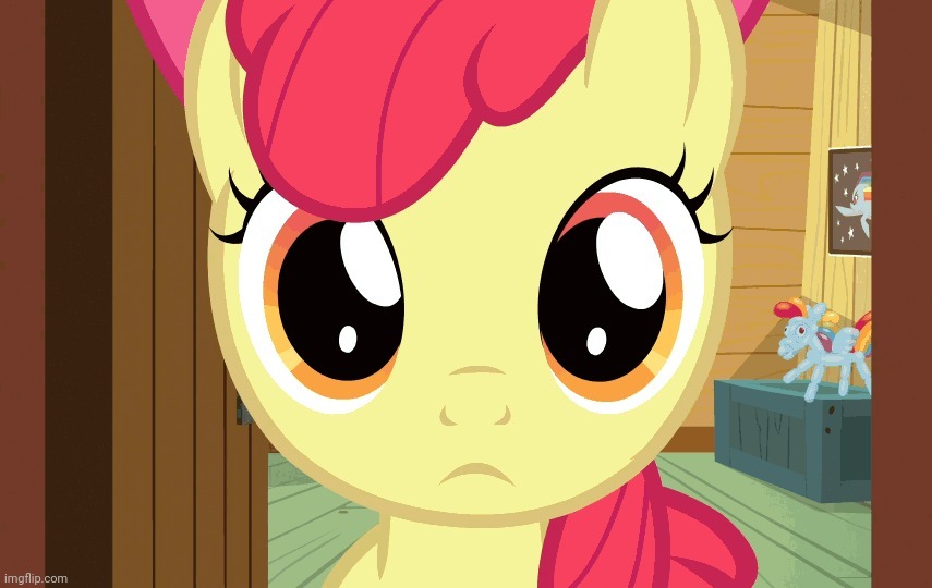 Confused Applebloom (MLP) | image tagged in confused applebloom mlp | made w/ Imgflip meme maker