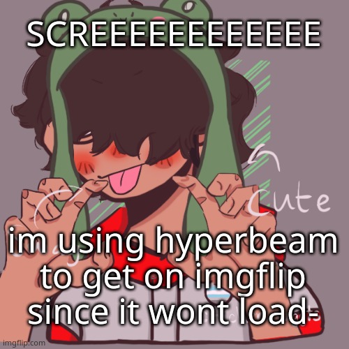 Remaking an old pisscrew go brrrr | SCREEEEEEEEEEEE; im using hyperbeam to get on imgflip since it wont load- | image tagged in remaking an old pisscrew go brrrr | made w/ Imgflip meme maker