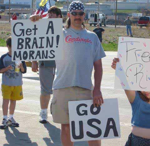 Republicans - Get a Brain Morans - the Proud Ignorant Blank Meme Template