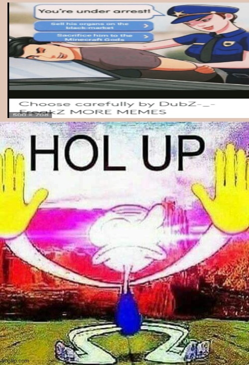 Hol up squidward | image tagged in hol up squidward | made w/ Imgflip meme maker