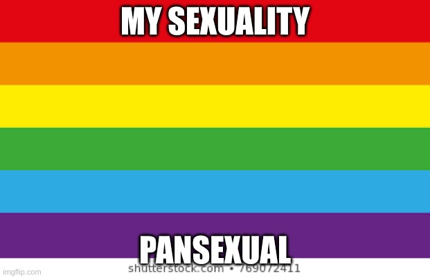 Lgbtqp |  MY SEXUALITY; PANSEXUAL | image tagged in lgbtqp | made w/ Imgflip meme maker