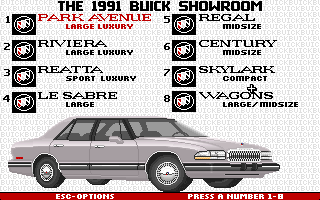 1991 Buick Showroom! Blank Meme Template