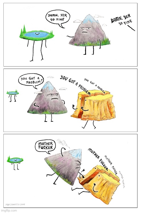 Must suck being a canyon (Credit to creator in comments) | image tagged in comics,demilked,funny,memes | made w/ Imgflip meme maker