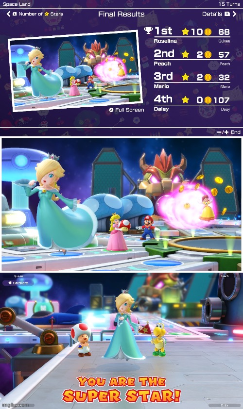 Beating everyone's ass in Mario Party Superstars | made w/ Imgflip meme maker
