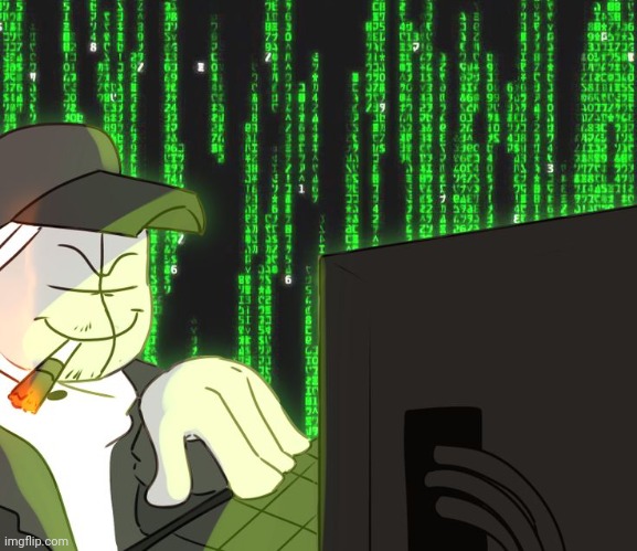 Deimos on the computer | image tagged in deimos on the computer | made w/ Imgflip meme maker